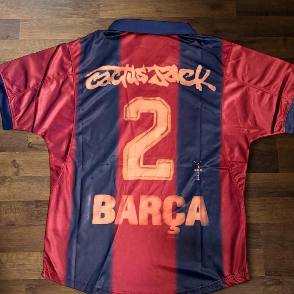 Cactus jack x fc barcelona